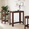 vidaXL Bar Table Brown Oak 102x50x103.5 cm Engineered Wood
