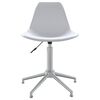 vidaXL Swivel Office Chair White PP