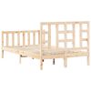 vidaXL Bed Frame without Mattress 120x200 cm Solid Wood Pine