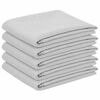 vidaXL Table Cloth 5 pcs Rectangular White 140 x 260 cm
