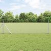 vidaXL Hexagon Fence Silver 0.6 x 50 m Galvanised steel