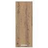 vidaXL Hanging Cabinet with Door Artisan Oak and White 30 x 31 x 80 cm