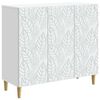 vidaXL Sideboard White 89 x 34.5 x 80 cm Engineered Wood