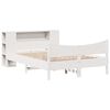 vidaXL Bed Frame without Mattress White 160x200 cm Solid Wood Pine