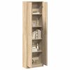vidaXL Wardrobe with Shelf Sonoma Oak 55 x 25 x 189 cm Engineered Wood