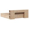 vidaXL Bed Frame without Mattress 180x200 cm Super King Solid Wood Pine