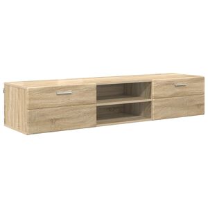 vidaXL Wooden Cabinet 150 x 39 x 30 cm Sonoma Oak Engineered Wood