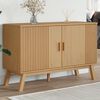 vidaXL Sideboard OLDEN Brown 114x43x73.5 cm Solid Wood Pine