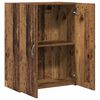vidaXL Office Cabinet Black Oak 70 x 32 x 77.5 cm Engineered Wood