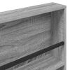 vidaXL Magazine Rack Grey Sonoma 60 x 12 x 70 cm Engineered Wood