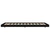 vidaXL Bed Frame without Mattress Black 90x200 cm Solid Wood Pine