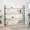 vidaXL Floating Shelves 4 pcs 160x20x2 cm Untreated Solid Wood Acacia