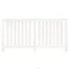 vidaXL Radiator Cover White 169x19x84 cm Solid Wood Pine