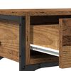 vidaXL Console Table Old Wood 100 x 25 x 75 cm Engineered Wood