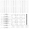 vidaXL Fence with Post Silver 1.2 x 100 m Steel
