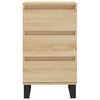 vidaXL Sideboard Sonoma Oak 40x35x70 cm Engineered Wood