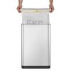 EKO Sensor Bin Mirage X 80 L Matte Silver
