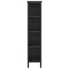 vidaXL Bookshelf Black Oak 82 x 32 x 144.5 cm Engineered Wood