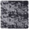 vidaXL Shaggy Rug High Pile NAVARRA Dark Grey 120x120 cm Polyester