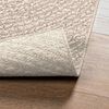 vidaXL Rug ZIZUR Cream 120x120 cm Jute Look Indoor and Outdoor
