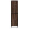 vidaXL Bookcase Brown Oak 80.5x35x139 cm Engineered Wood
