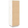 vidaXL Highboard White 38x35x117 cm Solid Wood Pine