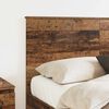 vidaXL Headboard with Headboard Old Wood 150 cm Engineered wood