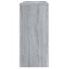 vidaXL Console Table Grey Sonoma 100x35x76.5 cm Engineered Wood