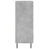 vidaXL Sideboard Concrete Grey 69.5x34x90 cm Engineered Wood