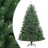 vidaXL Artificial Hinged Christmas Tree with Stand Green 240 cm