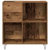 vidaXL Record Cabinet Old wood 85 x 38 x 89 cm Engineered Wood