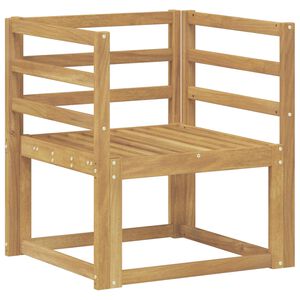 vidaXL Outdoor Sofa Set Solid Acacia Wood White