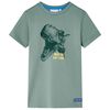 vidaXL Kids' T-shirt Khaki 104