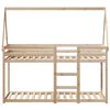 vidaXL Bunk Bed without Mattress 90x200 cm Solid Wood Pine