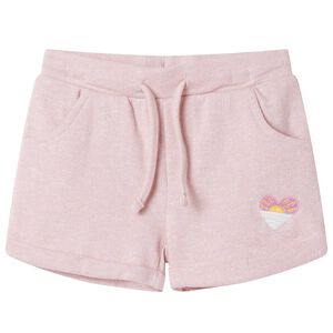 Kids' Shorts with Drawstring Mixed Light Pink 116