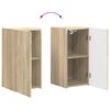 vidaXL TV Cabinet Set 6 pcs Sonoma Oak Engineered Wood