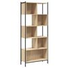 vidaXL Bookcase Sonoma Oak 72x28x172 cm Engineered Wood