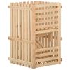 vidaXL Potato Box | Pine | Solid Pinewood | 50x50x80 cm | Potato Box