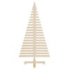 vidaXL Wooden Christmas Trees for Decoration 3 pcs Solid Wood Pine