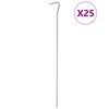 vidaXL Tent Pegs 25 pcs 30 cm &Oslash;4 mm Galvanised Steel