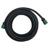 vidaXL Garden Soaker Hose Black 0.6" 10 m Rubber