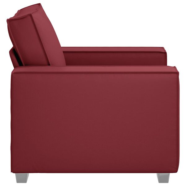 vidaXL Sofa Wine Red 99 x 78 x 84 cm Fabric