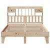 vidaXL Bed Frame without Mattress 140x200 cm Solid Wood Pine