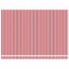vidaXL Retractable Awning Manual Red and White 450 x 350 cm