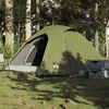 vidaXL Camping Tent Dome 4-Person Olive Green Waterproof