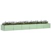 vidaXL Planter Green 480 x 80 x 45 cm Steel