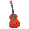 vidaXL Classical Guitar for Beginner and Kid 1/2 34" Basswood