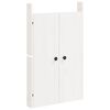 vidaXL Outdoor Kitchen Doors MEPPEL White 50x9x82 cm Solid Wood Pine