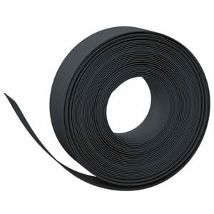 vidaXL Garden Edging 25 m 15 cm PE Black