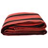 vidaXL Awning Replacement Orange and Black 1000 x 160 cm